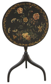 SHERATON STYLE PARCEL-GILT &AM