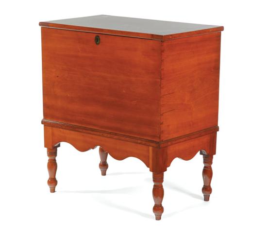 SHERATON SUGAR CHEST.  Attributed