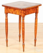 SHERATON TIGER MAPLE END TABLE