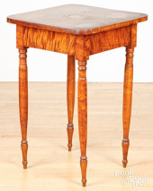 SHERATON TIGER MAPLE END TABLE