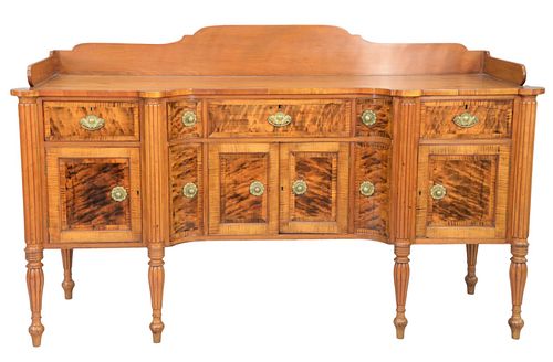 SHERATON TIGER MAPLE SIDEBOARD