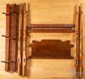 SHERATON TIGER MAPLE TALL POST