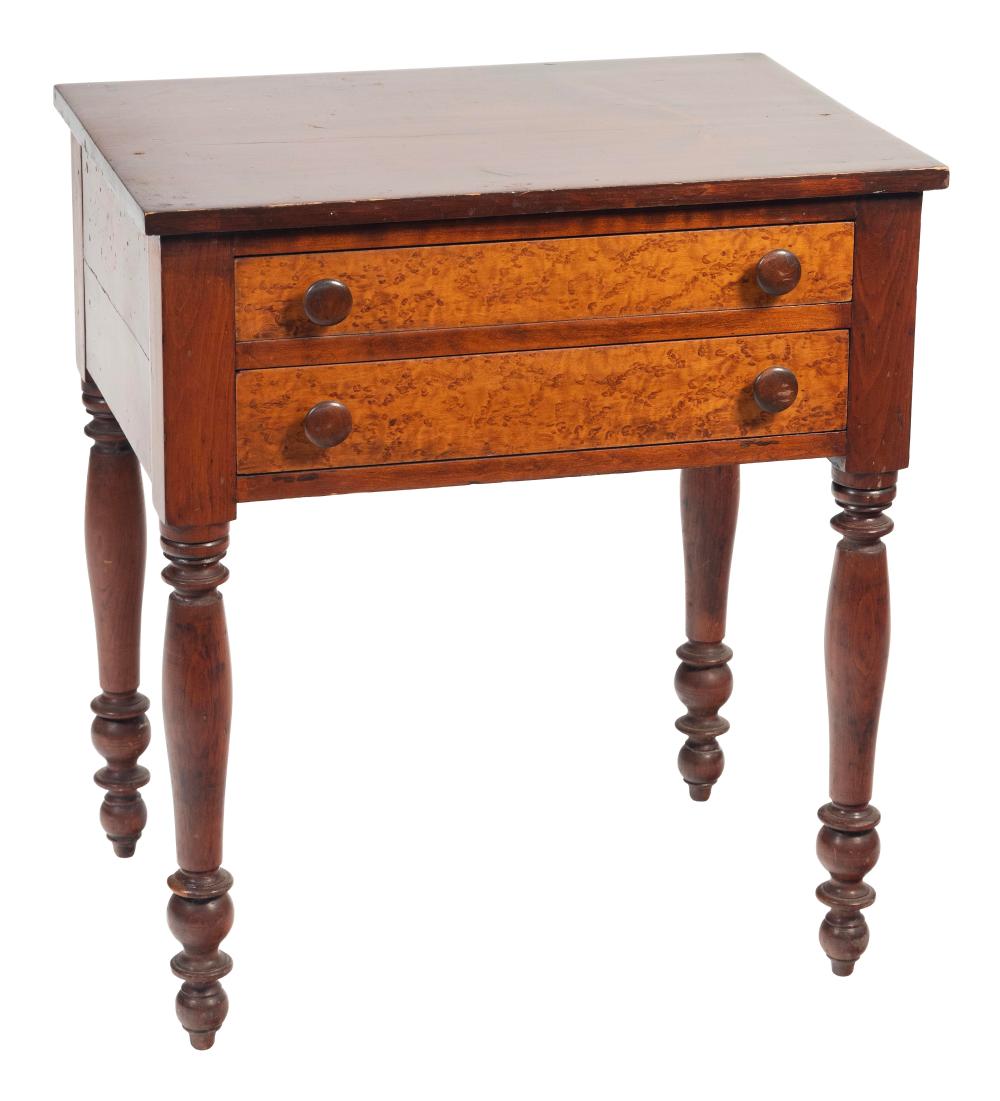 SHERATON TWO-DRAWER STAND CIRCA
