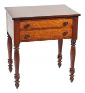 SHERATON TWO-DRAWER STAND CIRC