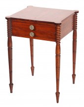SHERATON TWO-DRAWER STAND CIRC