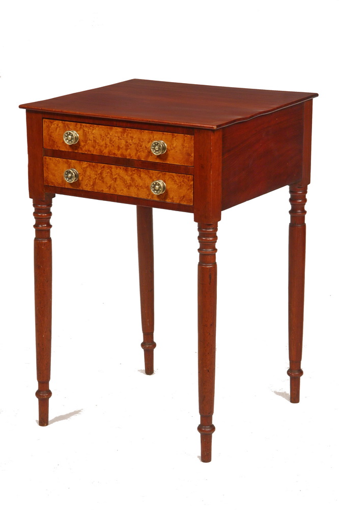 SHERATON TWO-DRAWER STAND -