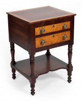 SHERATON TWO-DRAWER STAND EARL