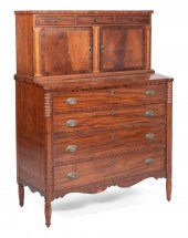 SHERATON TWO-PART CUPBOARD DRE