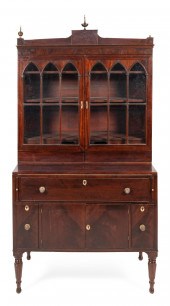 SHERATON TWO-PART SECRETARY BY