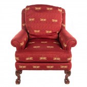 SHERILL UPHOLSTERED CHIPPENDAL