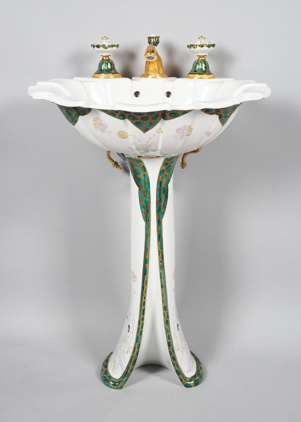 SHERLE WAGNER HAND PAINTED