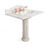 SHERLE WAGNER MARBLE SINK & RO