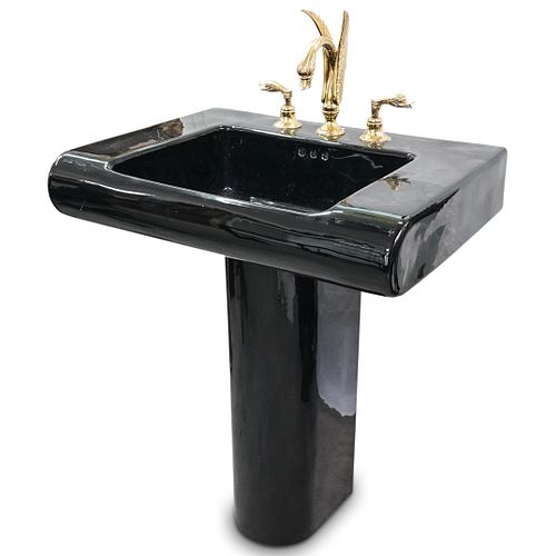 SHERLE WAGNER STYLE GOLD SWAN