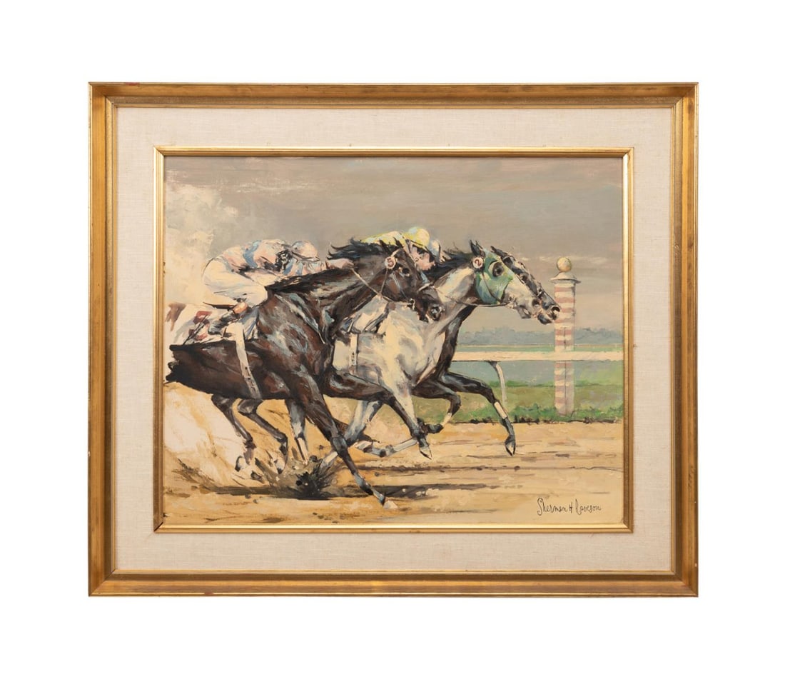 SHERMAN H. RAVESON 'BY A NOSE'