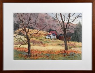 Sherri Crabtree watercolor, “End of