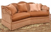 SHERRILL FURNITURE CURVED UPHO