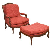 SHERRILL UPHOLSTERED BERGERE C