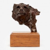 SHERRY SANDER "WOLF BUST" BRON