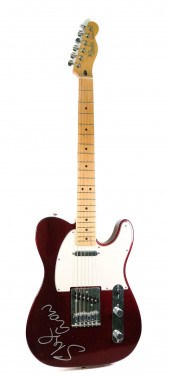 SHERYL CROW AUTOGRAPHED FENDER