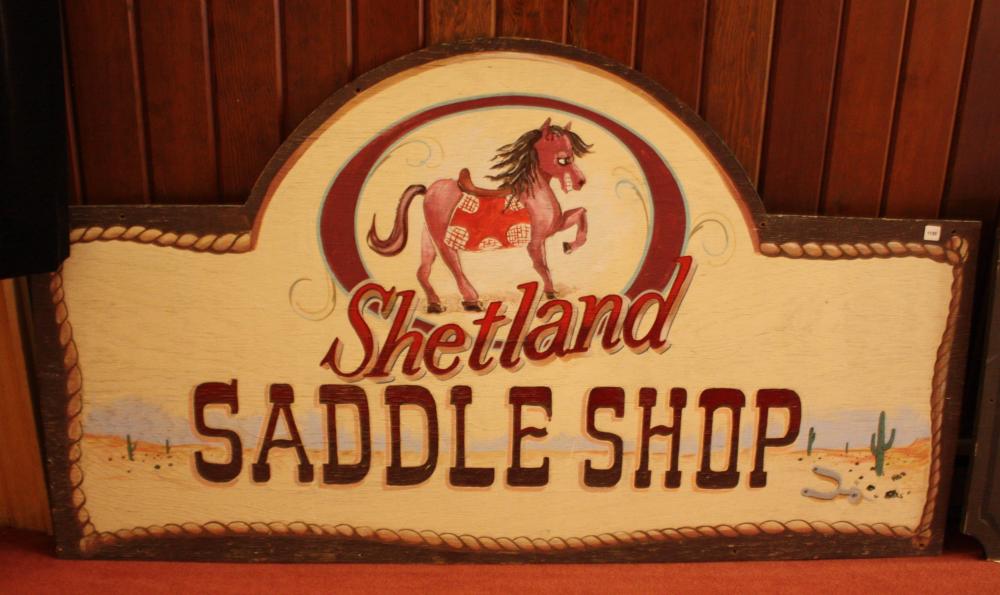 SHETLAND SADDLE SHOP' STORE