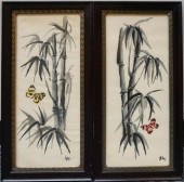 SHI, BAMBOO AND BUTTERFLY, WAT