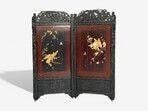 SHIBAYAMA ART, MEIJI ERA,SCREEN,