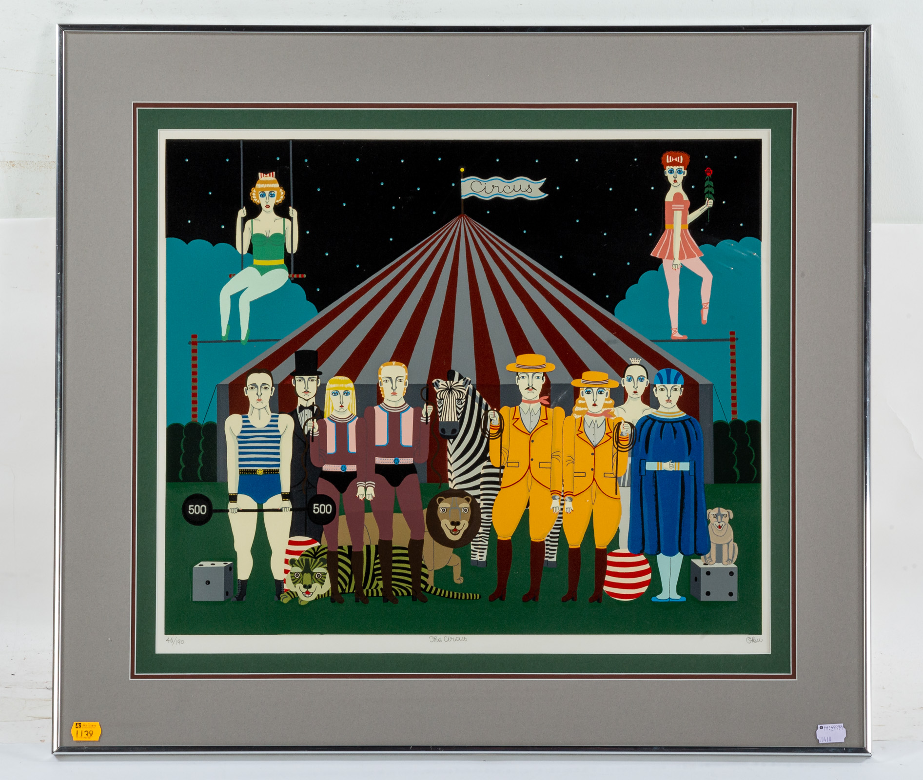 SHIEGO OKUMURA. "THE CIRCUS,"