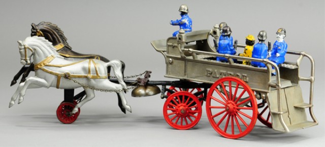 SHIMER POLICE PATROL WAGON c.