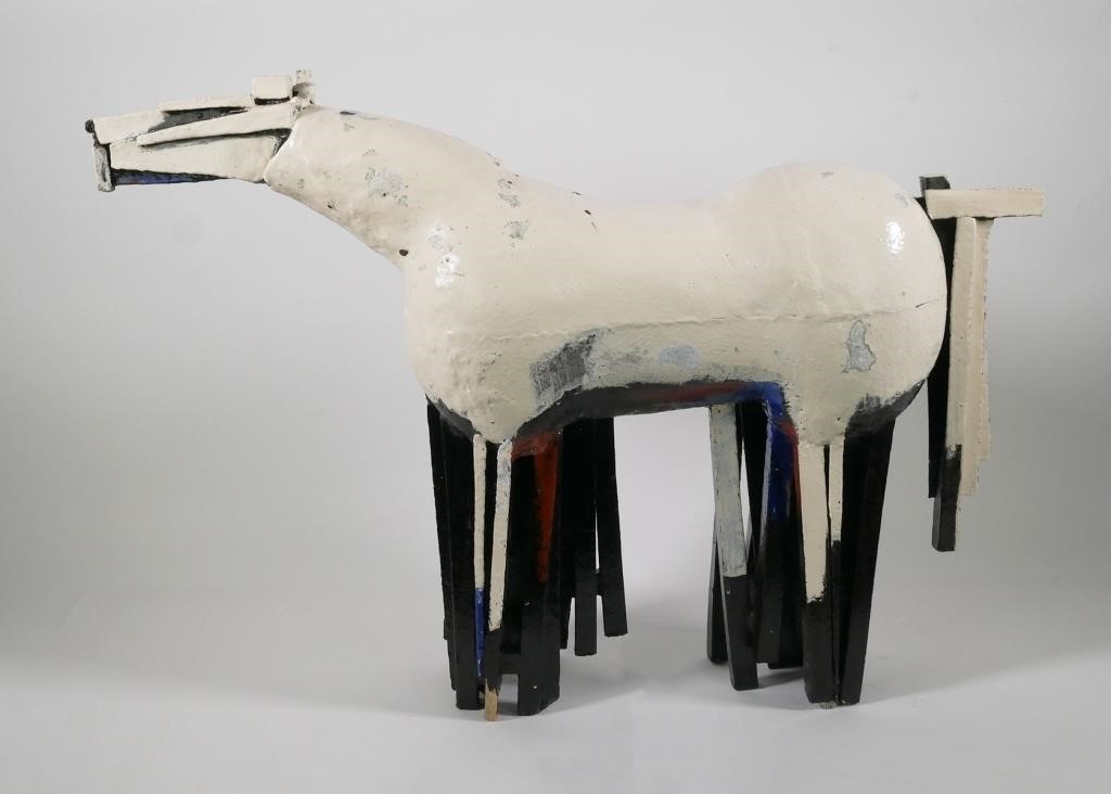 SHIN SANG HO, CERAMIC HORSEBlack