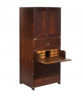 SHIP CAPTAIN'S DESK 19th c. Th
