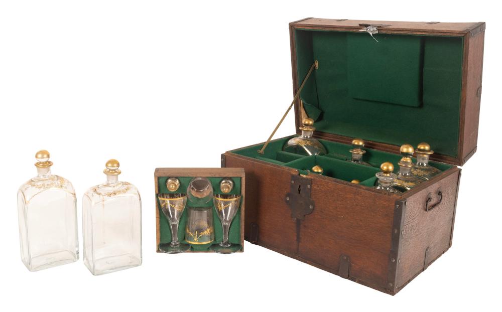 SHIP CAPTAIN’S LIQUOR CHEST 18TH