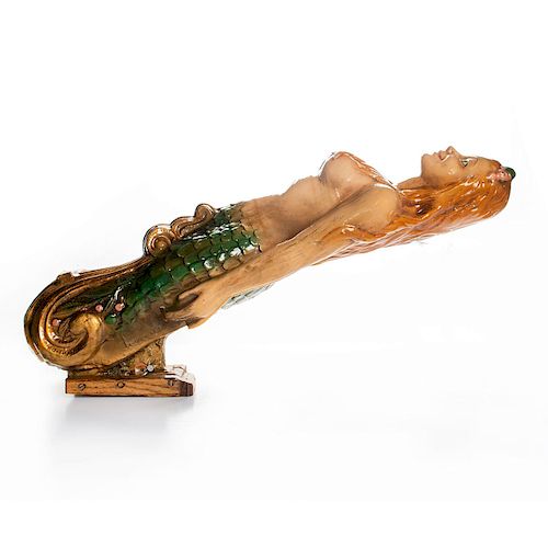 SHIP FIGUREHEAD NAUTICAL DECOR,