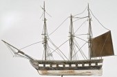 SHIP-FORM WEATHER VANE20th Cen