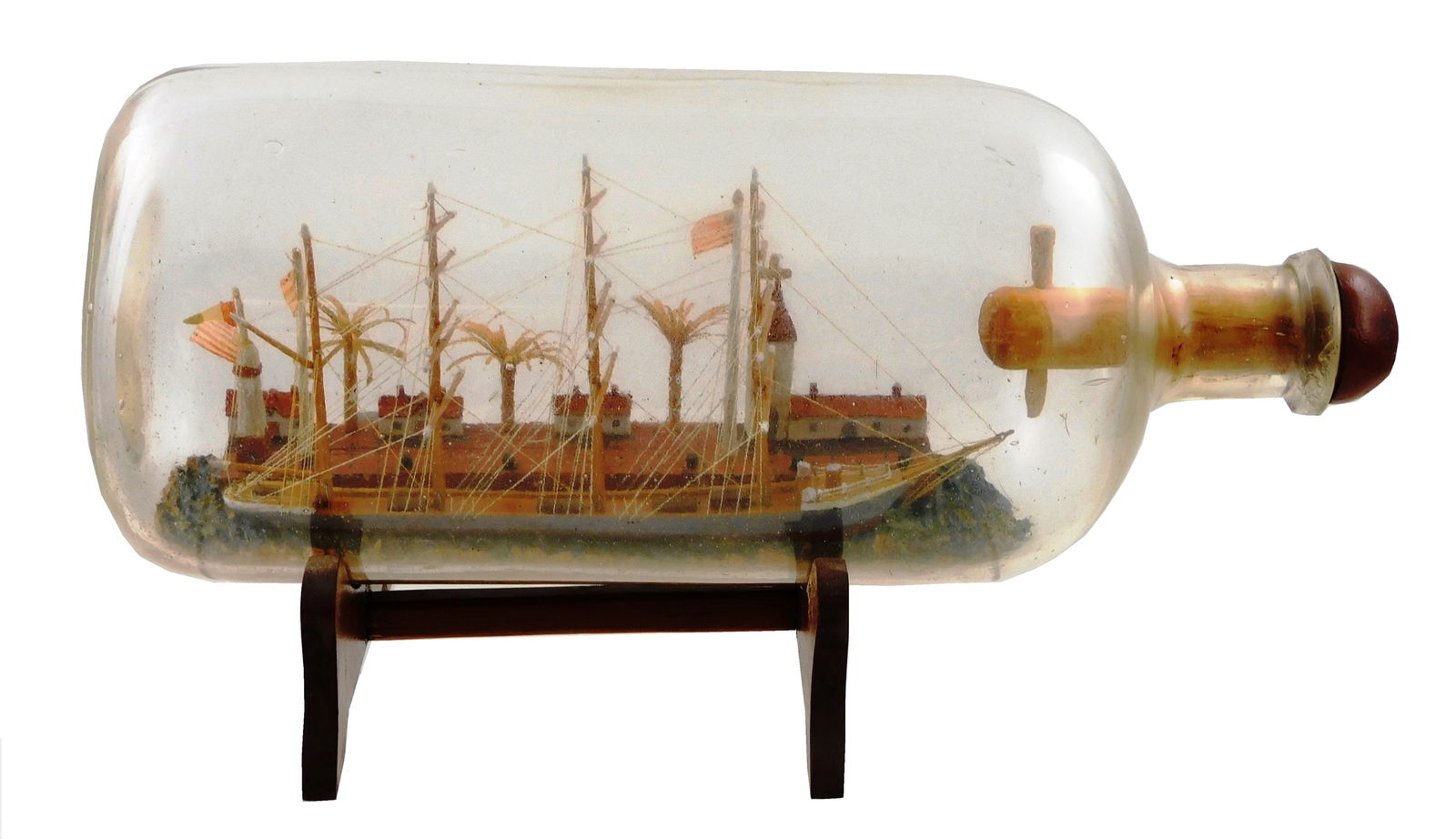 SHIP IN A BOTTLE, EARLY TO MID 20TH
