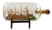 SHIP IN A BOTTLE, EARLY TO MID