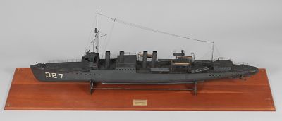 Ship Model of the U.S.S. Preston