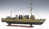 Ship Model of The U.S.S. Prest