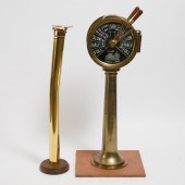 Ship's Bridge Replica Brass En