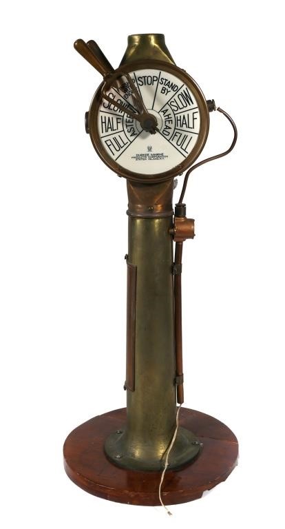 SHIP'S BRIDGE TELEGRAPH DURKEE
