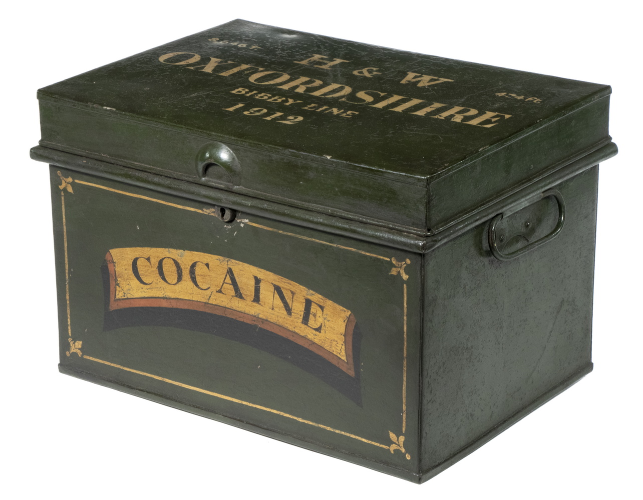 SHIP'S DRUG SAFE, BRITISH