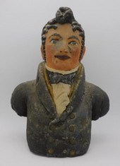 SHIP'S FIGUREHEAD OF A MAN FRO