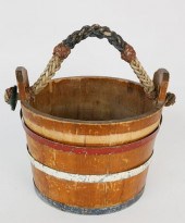 SHIPS WATER BUCKET WITH POLYCH