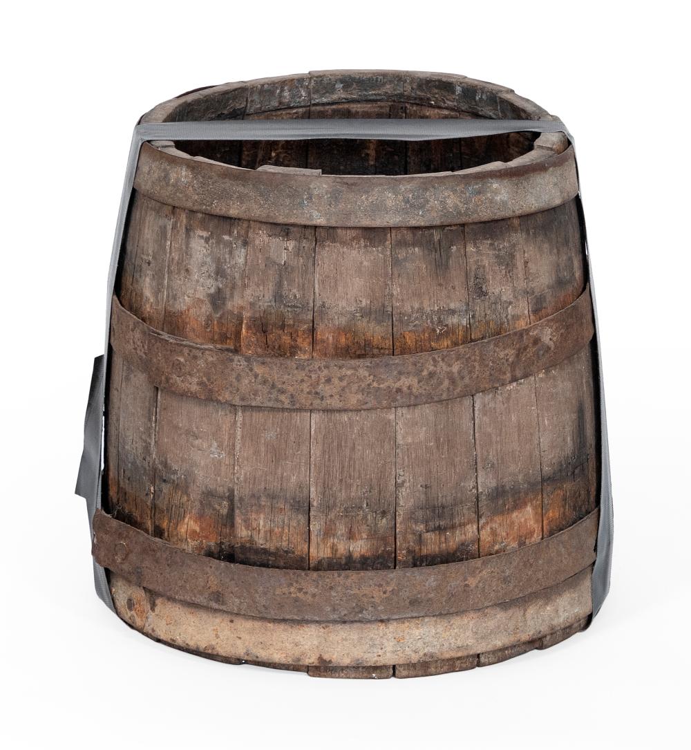 SHIP'S WATER CASK 19TH CENTURY