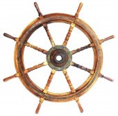 SHIP'S WHEEL, 19TH/ EARLY 20TH