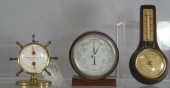 Ships wheel thermometer/hygrom