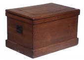 SHIPWRIGHT'S TRUNK WITH WOODWO