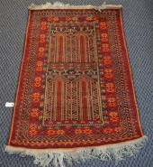 SHIRAZ PRAYER RUG AND A CHINES
