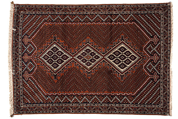 Shiraz Rug Iranian.?A Shiraz rug