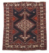 SHIRAZ RUG20th century, dark b