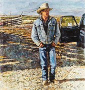 SHIRL GOEDIKE (B. 1923): RANCH